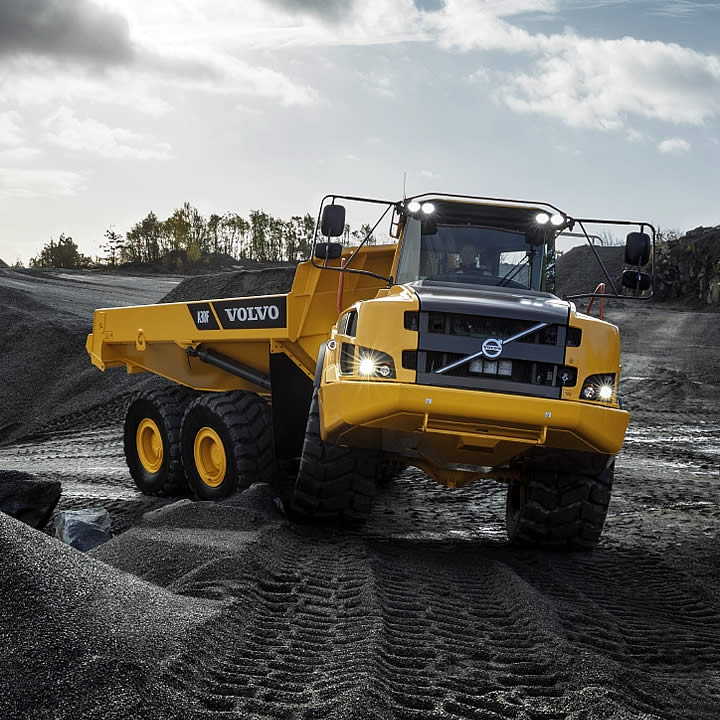 New Volvo A25G & A30G Articulated Haulers Reinvent A Classic - McClung ...